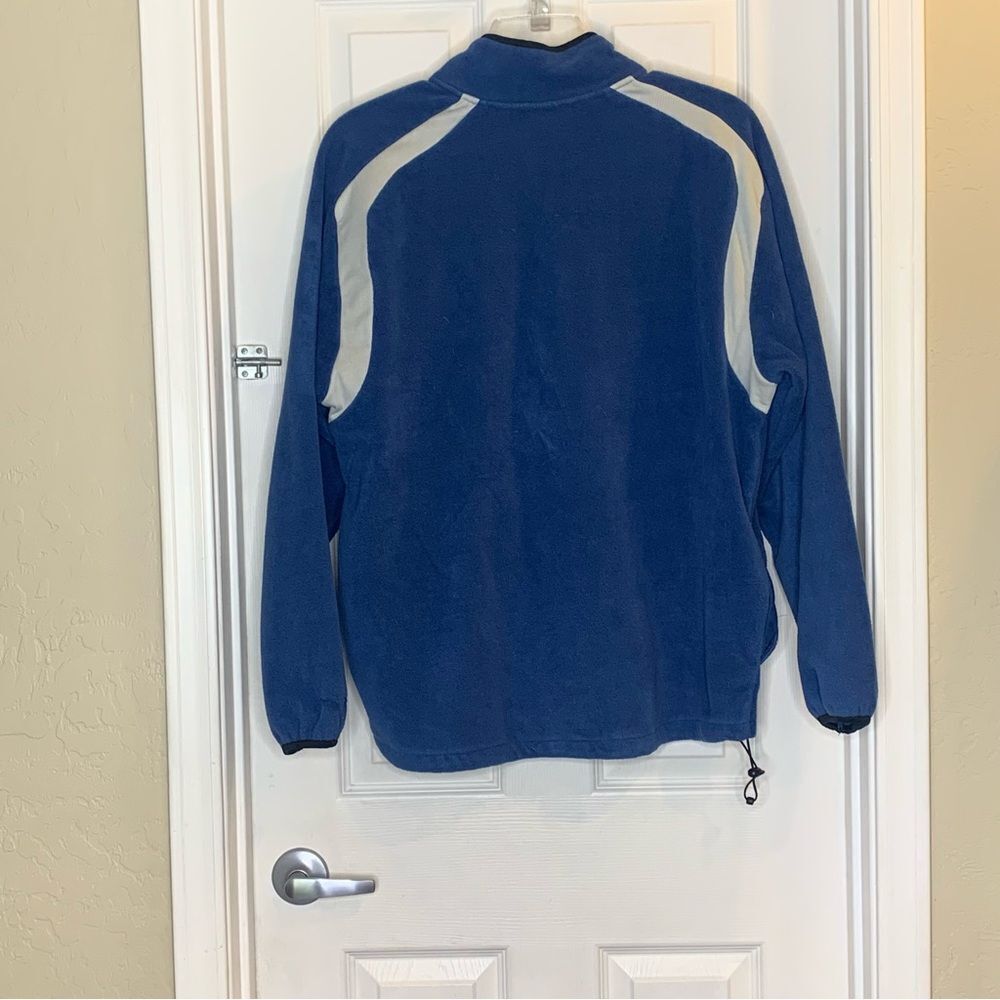IZOD Fleece Pullover Blue Size XL - Picture 2 of 10